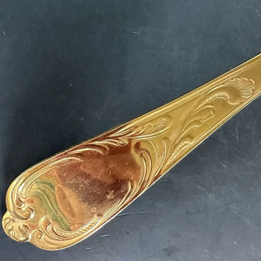 Unmarked vintage gold